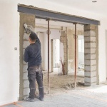Comment consolider un mur apr&egrave;s une ouverture pour agrandir une pi&egrave;ce &agrave; Laon ?